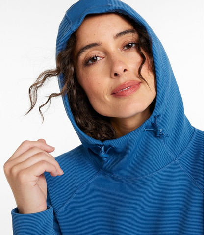 Women's VentureStretch Ottoman-Rib Hoodie L.L.Bean Top Pick