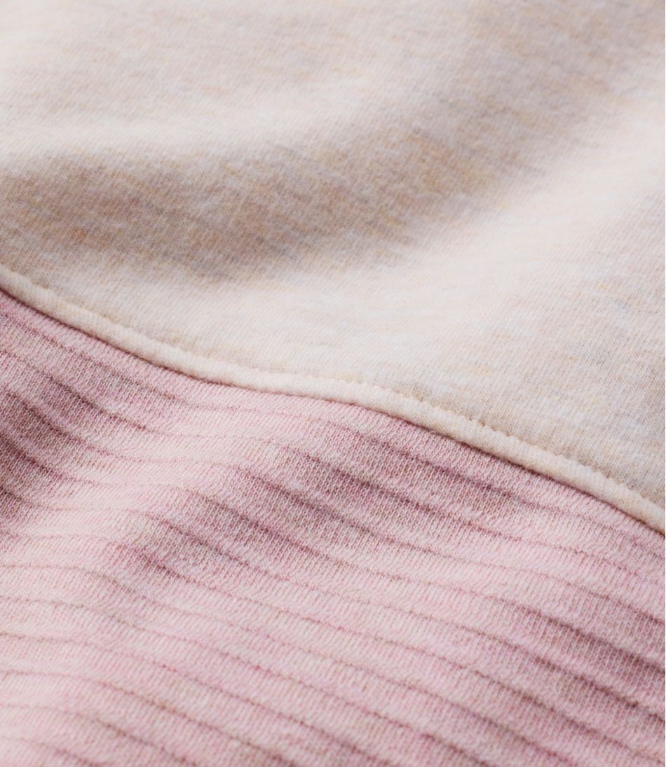 Women's Bean's Cozy Mixed Knits Pullover, Colorblock L.L.Bean Value