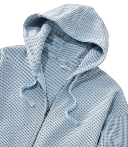 Women's Birchwood Brushed Waffle Full-Zip Hoodie L.L.Bean New