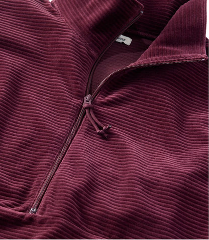 Women's Soft Stretch Corduroy Pullover, Half-Zip L.L.Bean Value