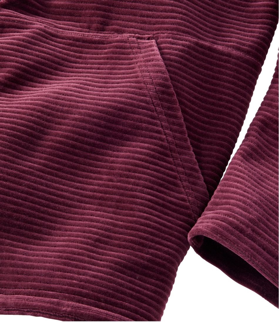 Women's Soft Stretch Corduroy Pullover, Half-Zip L.L.Bean Value
