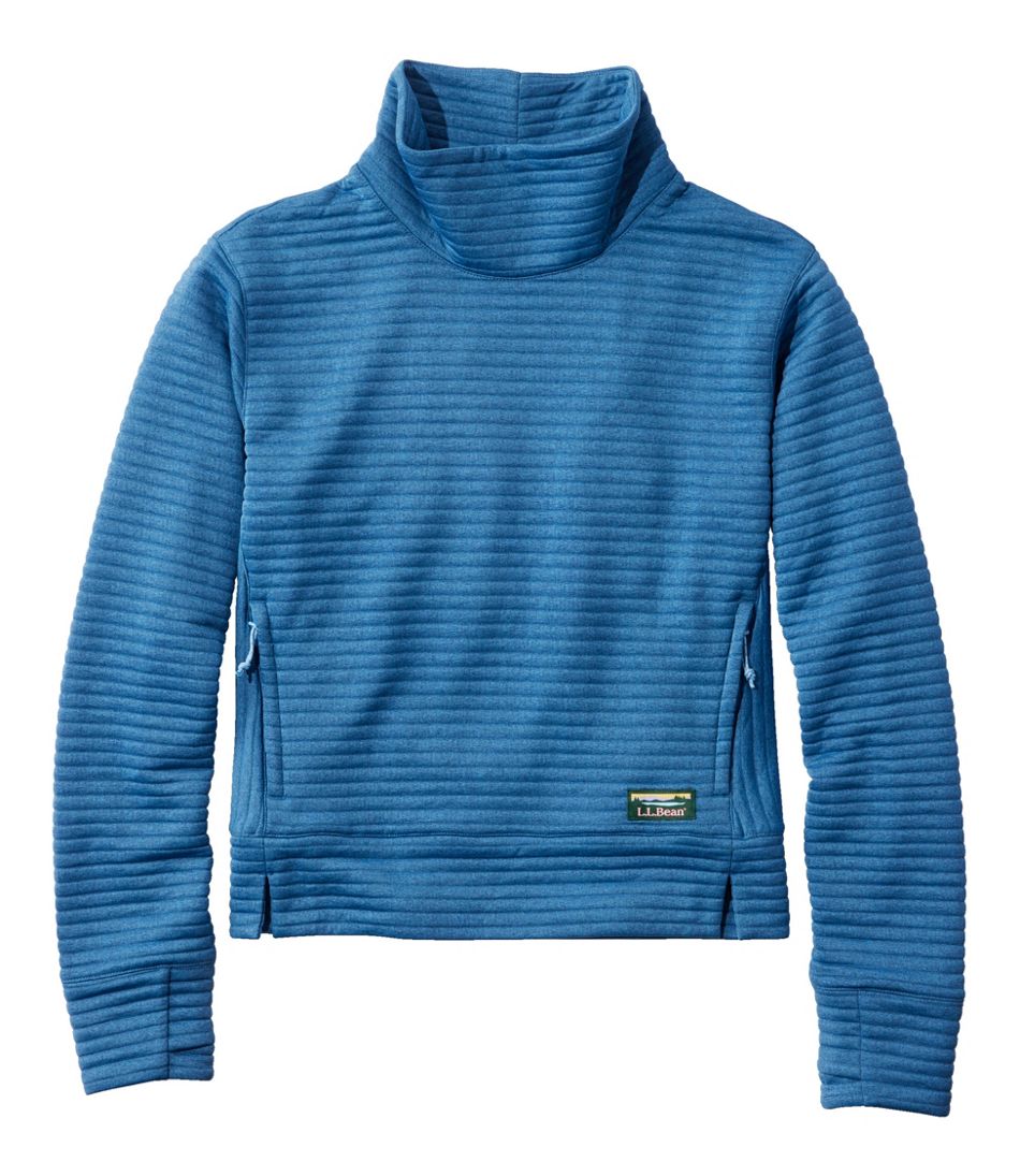 Women's Airlight Pullover, Funnelneck L.L.Bean New