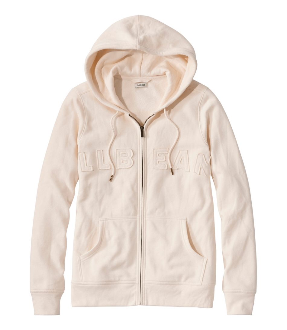 Women's L.L.Bean 1912 Sweatshirt, Full-Zip Hooded Logo L.L.Bean Featured