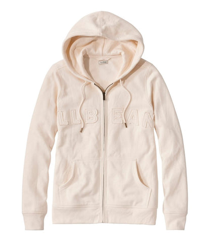 Women's L.L.Bean 1912 Sweatshirt, Full-Zip Hooded Logo L.L.Bean Featured