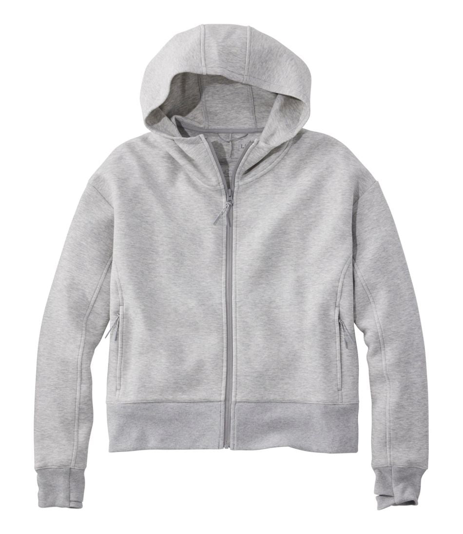 Women's Multisport Lifestyle Hoodie, Oversized Full-Zip L.L.Bean Popular