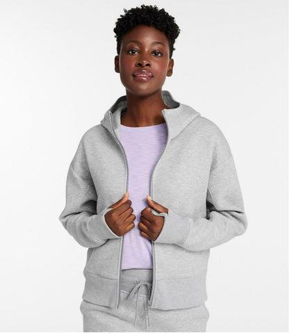 Women's Multisport Lifestyle Hoodie, Oversized Full-Zip L.L.Bean Popular