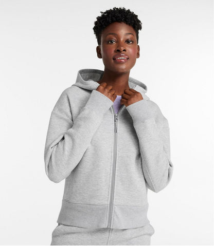 Women's Multisport Lifestyle Hoodie, Oversized Full-Zip L.L.Bean Popular
