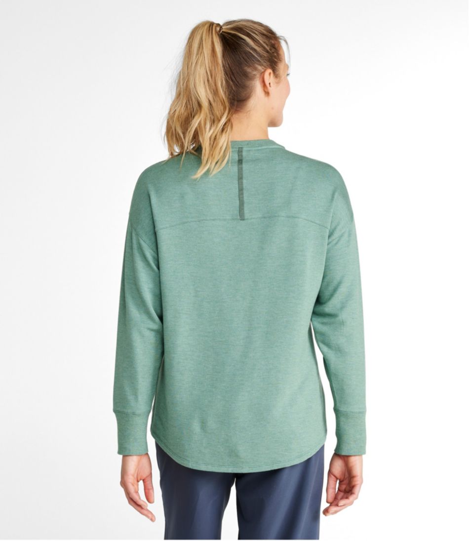 Women's SoftFlex Crewneck Dolman Sleeve Pullover L.L.Bean Trending
