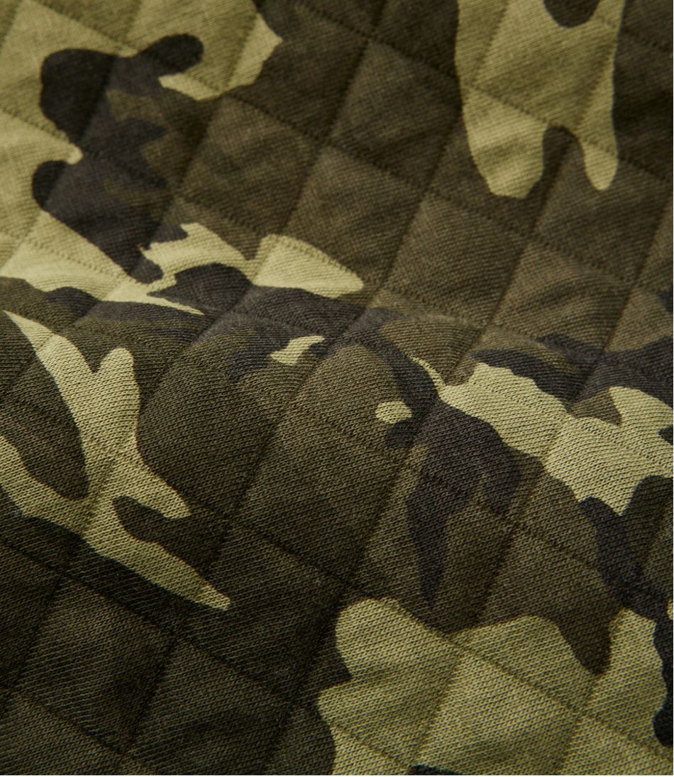 Women's Quilted Sweatshirt, Crewneck Pullover Print L.L.Bean Best Seller
