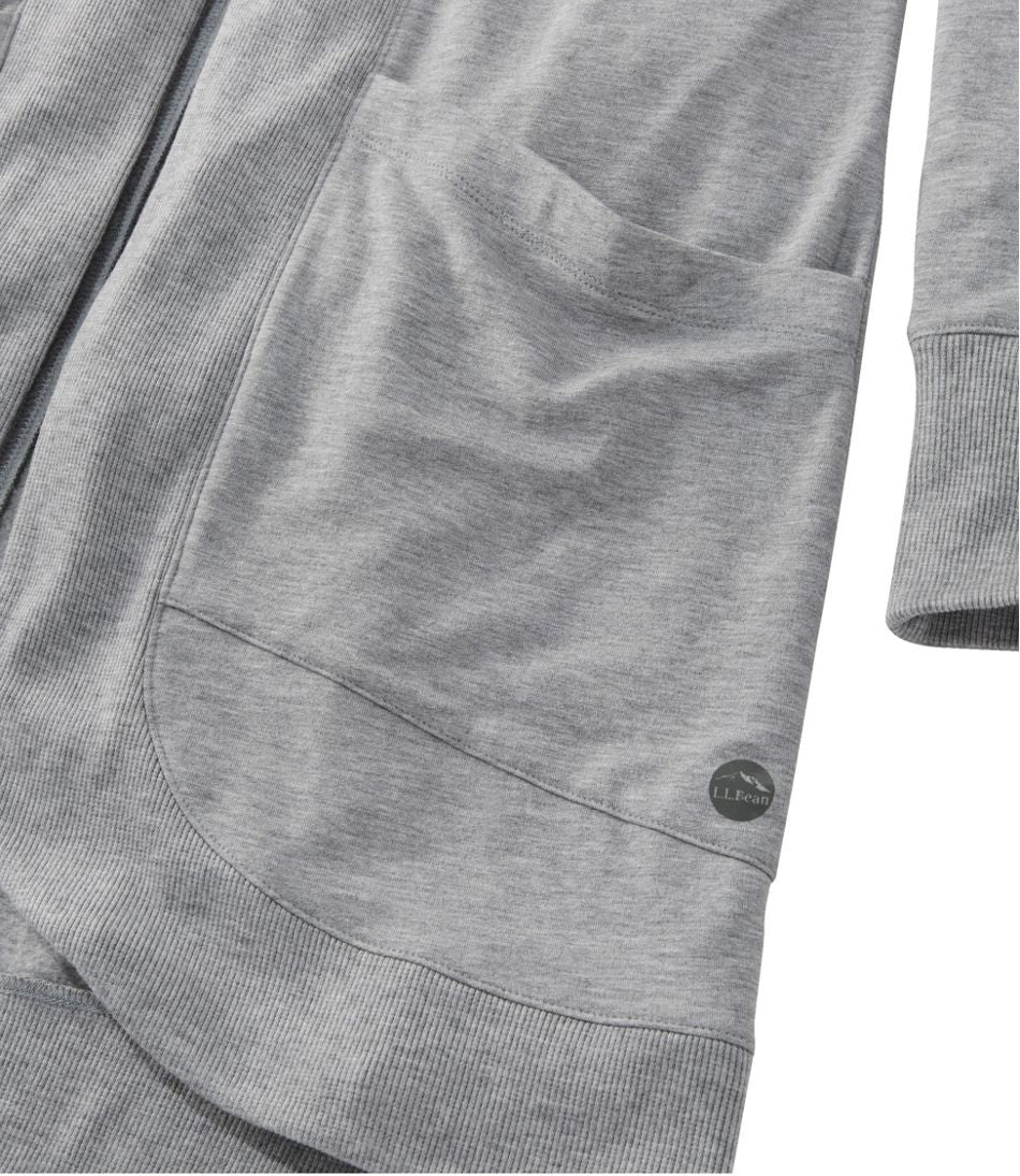 Women's SoftFlex Long Open Cardigan L.L.Bean Recommended