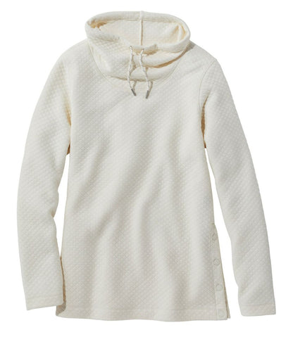 Women's SoftLight Quilted Top, Funnelneck Pullover L.L.Bean Classic