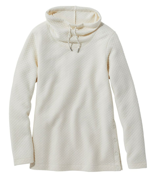Women's SoftLight Quilted Top, Funnelneck Pullover L.L.Bean Classic