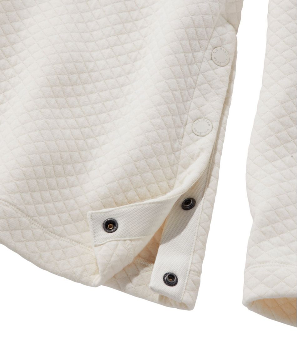 Women's SoftLight Quilted Top, Funnelneck Pullover L.L.Bean Classic
