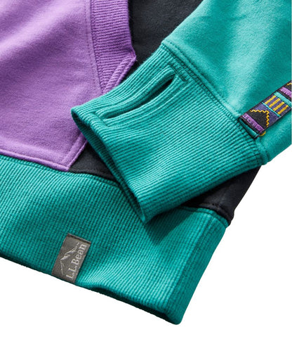 Women's Bean's Cozy Camp Hoodie, Colorblock L.L.Bean Everyday