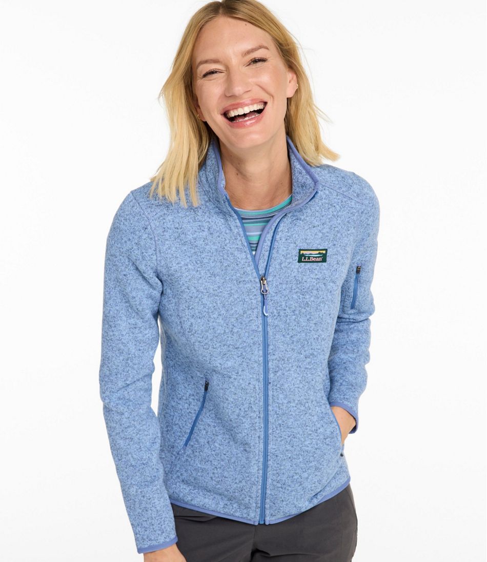 Women's L.L.Bean Sweater Fleece Full-Zip Jacket L.L.Bean New