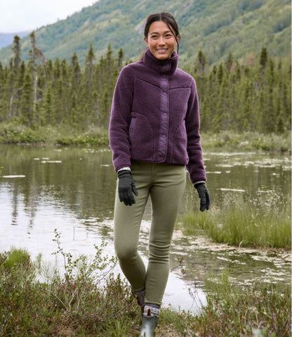 Women's Bean's Sherpa Fleece Jacket L.L.Bean Popular