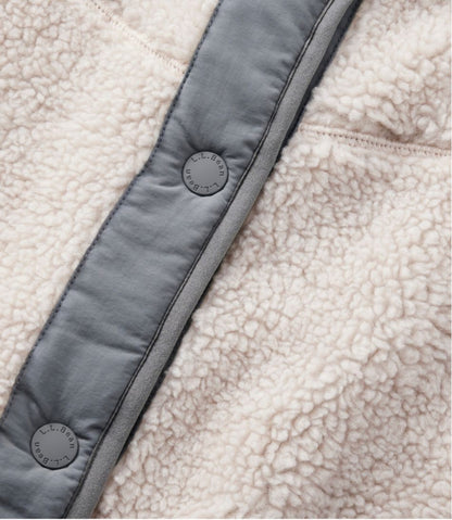 Women's Bean's Sherpa Fleece Jacket L.L.Bean Popular