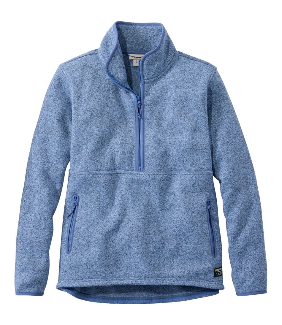 Women's L.L.Bean Sweater Fleece Half-Zip Pullover L.L.Bean Best Seller