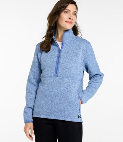 Women's L.L.Bean Sweater Fleece Half-Zip Pullover L.L.Bean Best Seller