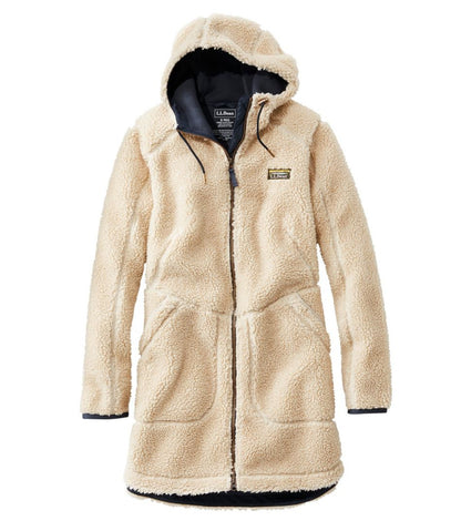 Women's Mountain Pile Fleece Coat L.L.Bean Recommended
