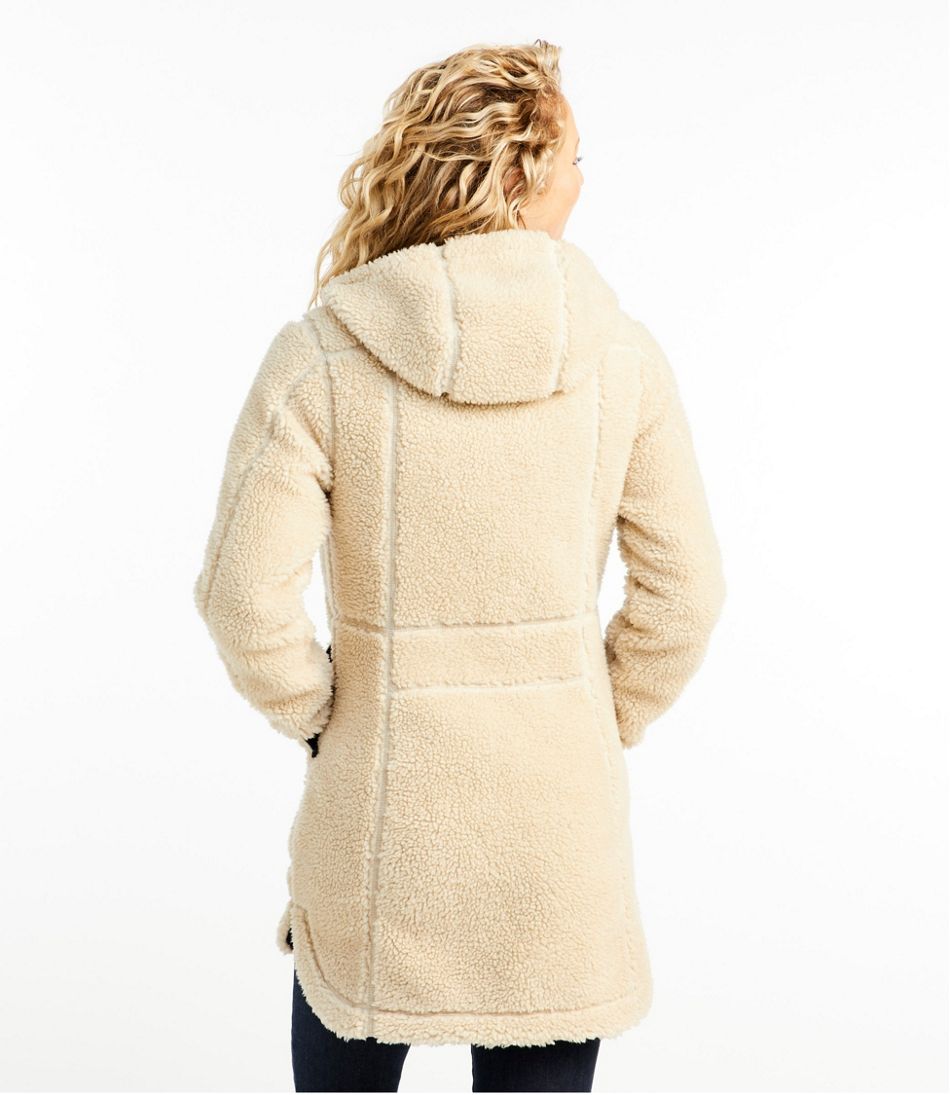 Women's Mountain Pile Fleece Coat L.L.Bean Recommended