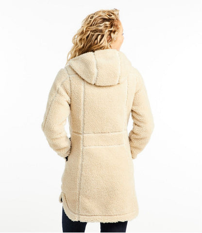 Women's Mountain Pile Fleece Coat L.L.Bean Recommended