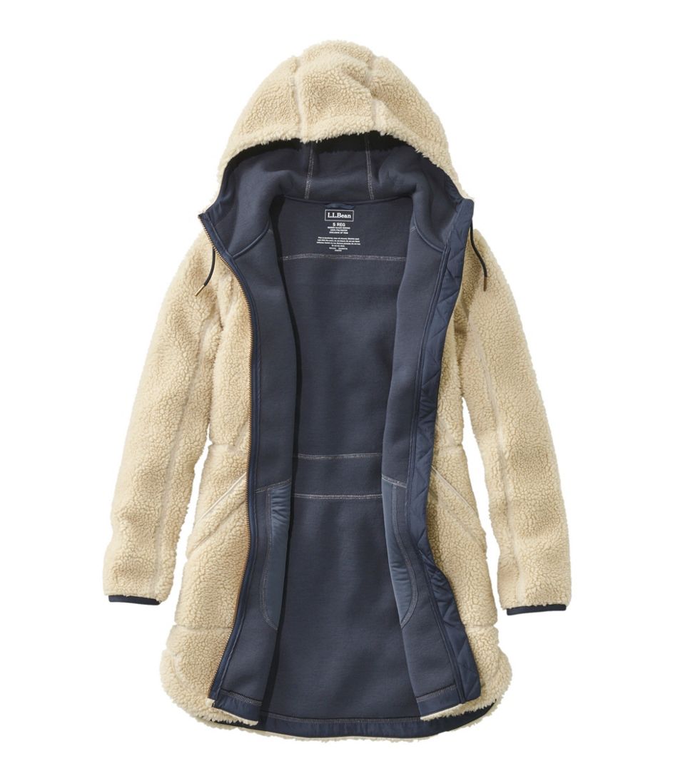 Women's Mountain Pile Fleece Coat L.L.Bean Recommended