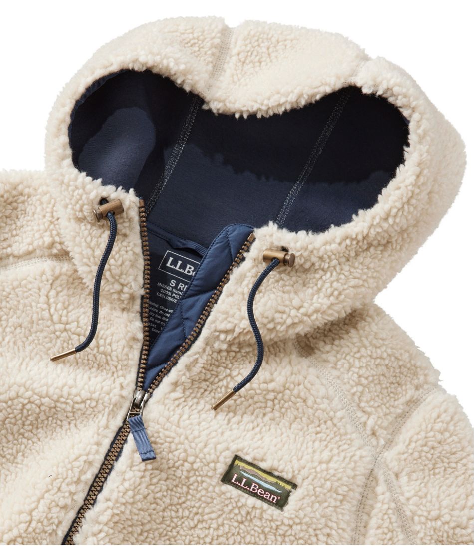 Women's Mountain Pile Fleece Coat L.L.Bean Recommended