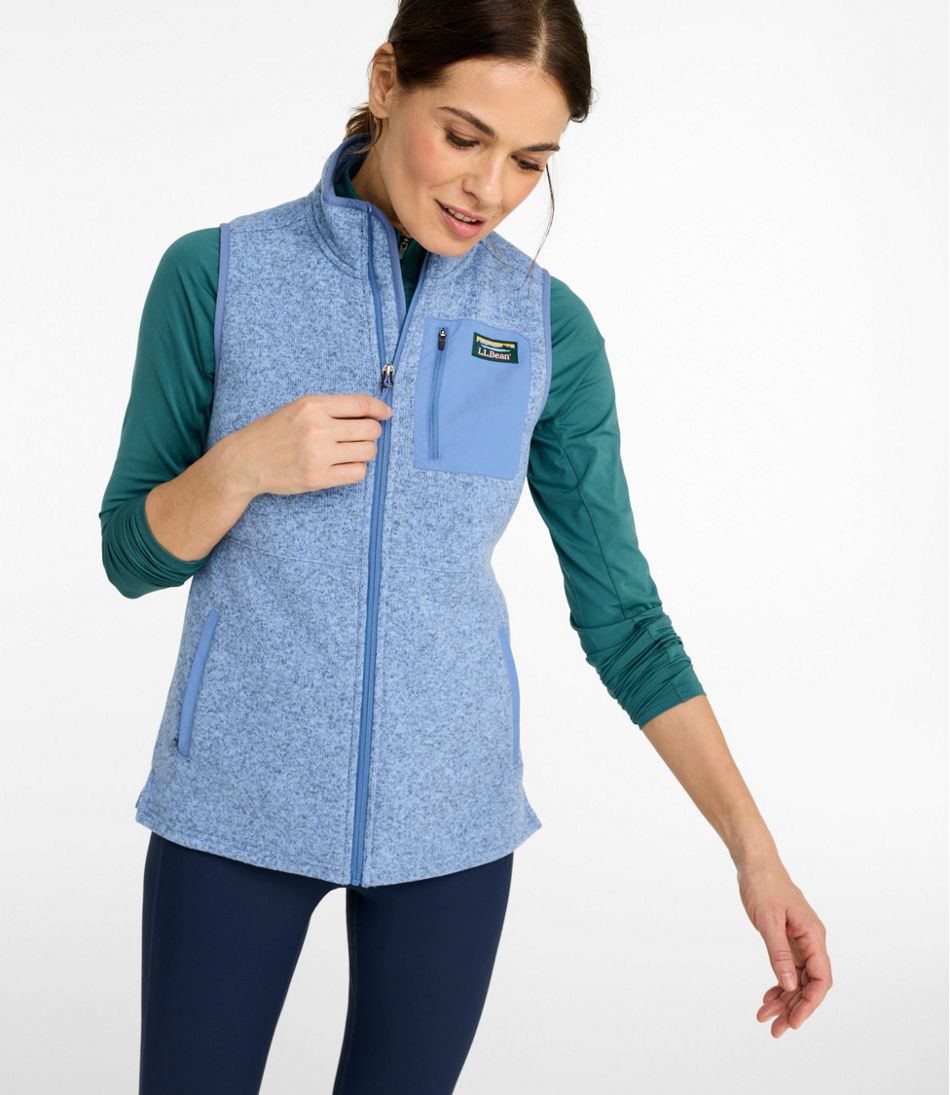 Women's L.L.Bean Sweater Fleece Long Vest L.L.Bean Value