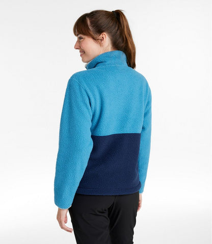 Women's Mountainside Fleece Jacket, Colorblock L.L.Bean New