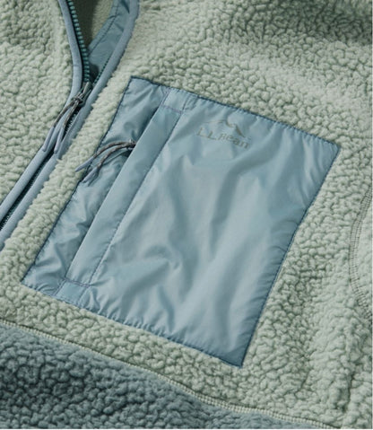 Women's Mountainside Fleece Jacket, Colorblock L.L.Bean New