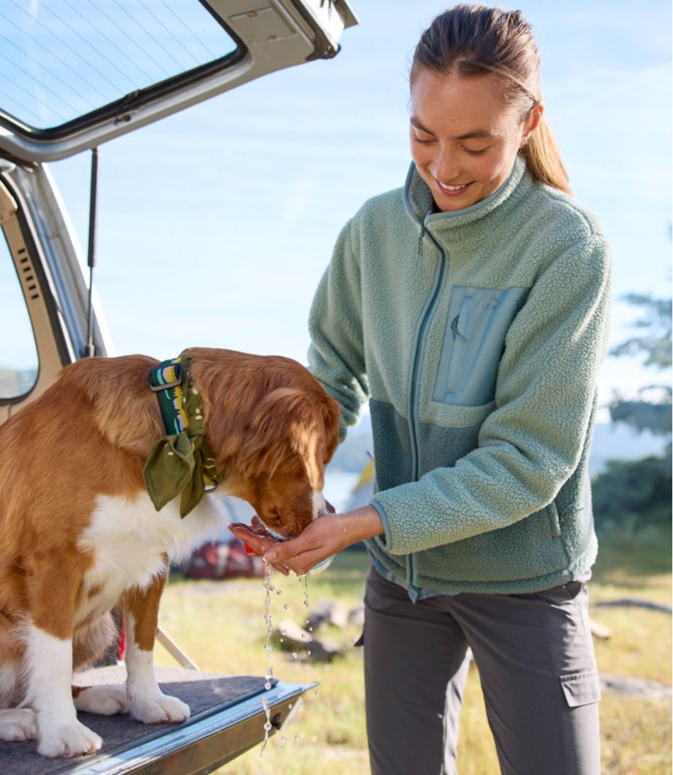 Women's Mountainside Fleece Jacket, Colorblock L.L.Bean New