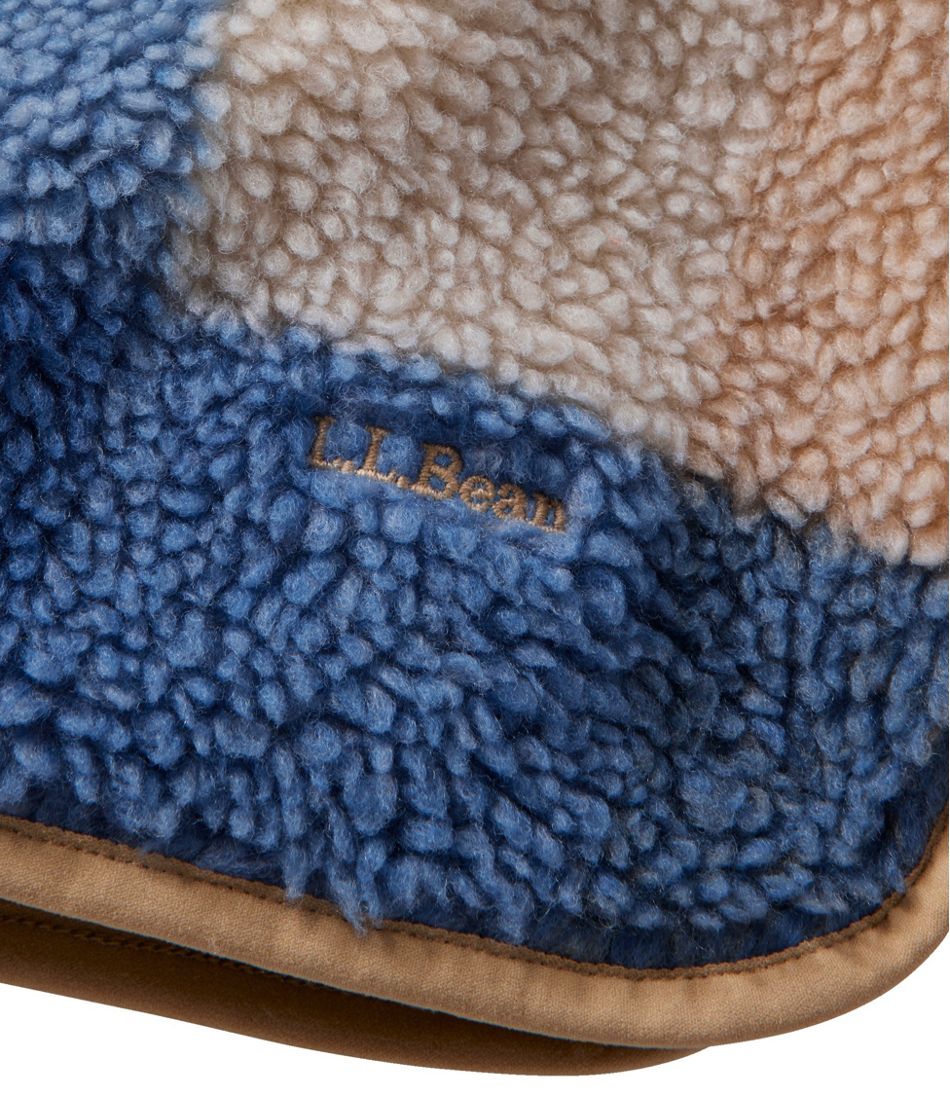 Women's Bean's Sherpa Fleece Coat, Print L.L.Bean Featured