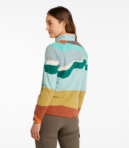 Women's All Season Access Fleece Pullover, Print L.L.Bean Popular