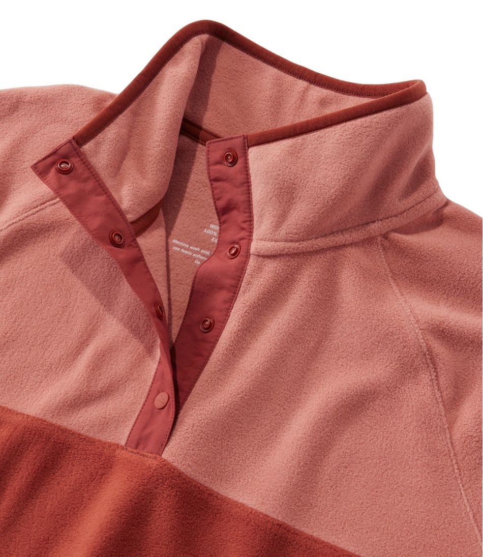 Women's All Season Access Fleece Pullover, Colorblock L.L.Bean Trending