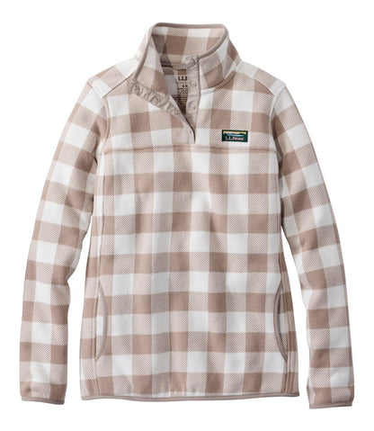 Women's L.L.Bean Sweater Fleece Pullover, Print L.L.Bean Best Seller