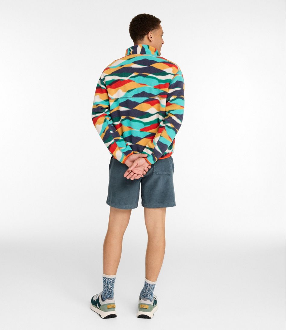 Adults' Bean's Classic Fleece Pullover, Print L.L.Bean Recommended