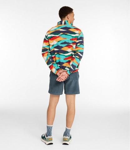 Adults' Bean's Classic Fleece Pullover, Print L.L.Bean Recommended
