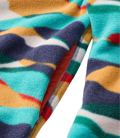 Adults' Bean's Classic Fleece Pullover, Print L.L.Bean Recommended