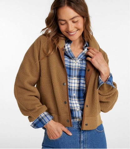 Women's Signature Valley Fleece Cardigan L.L.Bean Classic