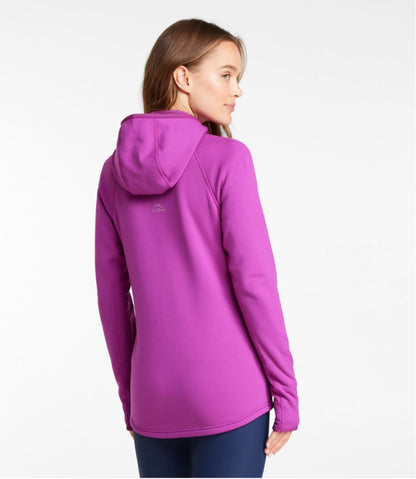 Women's PrimaLoft ThermaStretch Fleece Jacket, Hooded Full-Zip L.L.Bean Essential