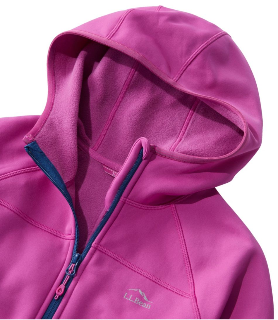 Women's PrimaLoft ThermaStretch Fleece Jacket, Hooded Full-Zip L.L.Bean Essential