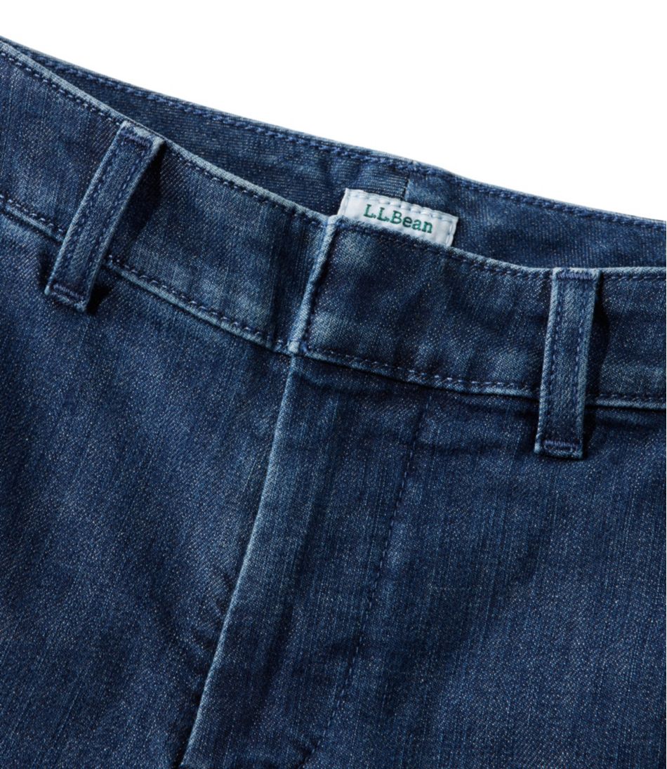 Women's True Shape Jeans, High-Rise Wide-Leg Trouser L.L.Bean Everyday