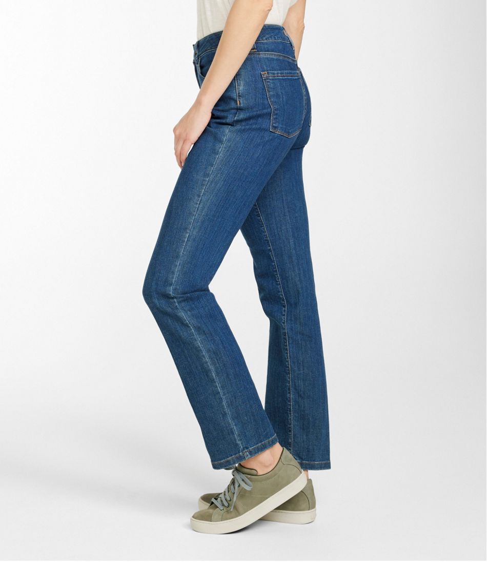 Women's True Shape Jeans, High-Rise Straight-Leg L.L.Bean Value