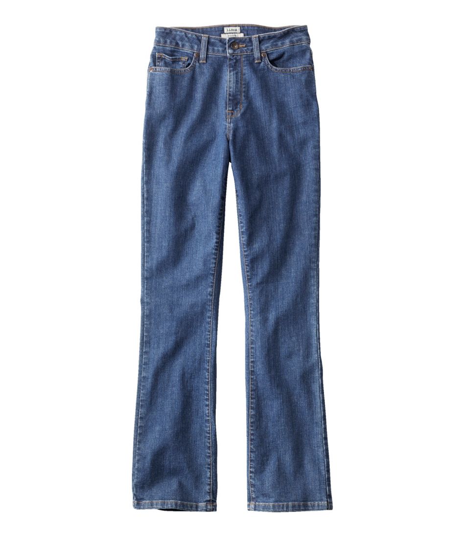Women's True Shape Jeans, High-Rise Bootcut L.L.Bean Premium