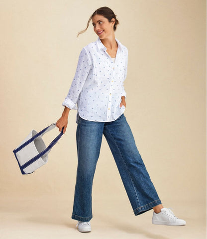 Women's 207 Vintage Jeans, High-Rise Wide-Leg L.L.Bean New