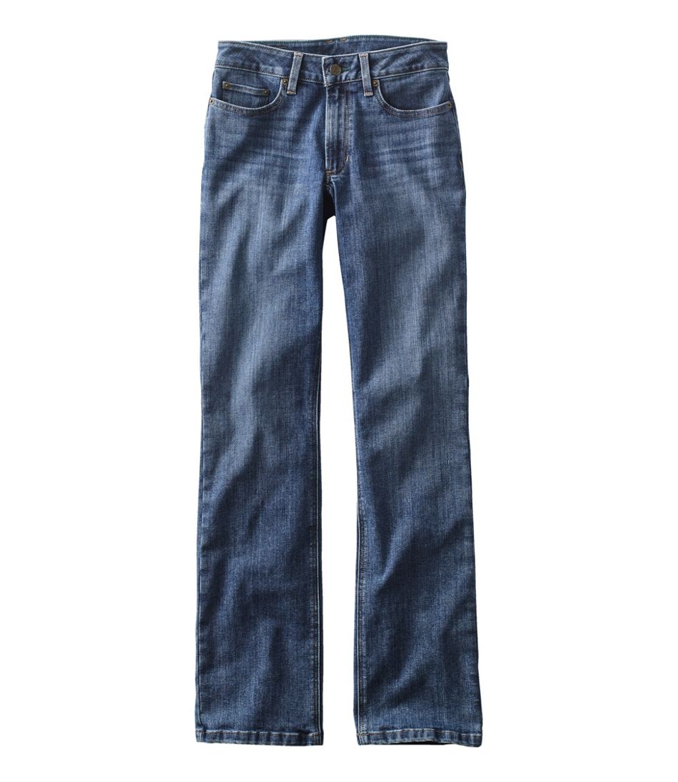 Women's BeanFlex® Jeans, Mid-Rise Bootcut L.L.Bean Featured