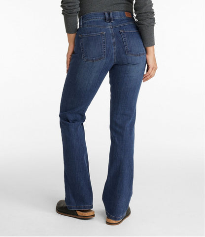 Women's BeanFlex® Jeans, Mid-Rise Bootcut L.L.Bean Featured