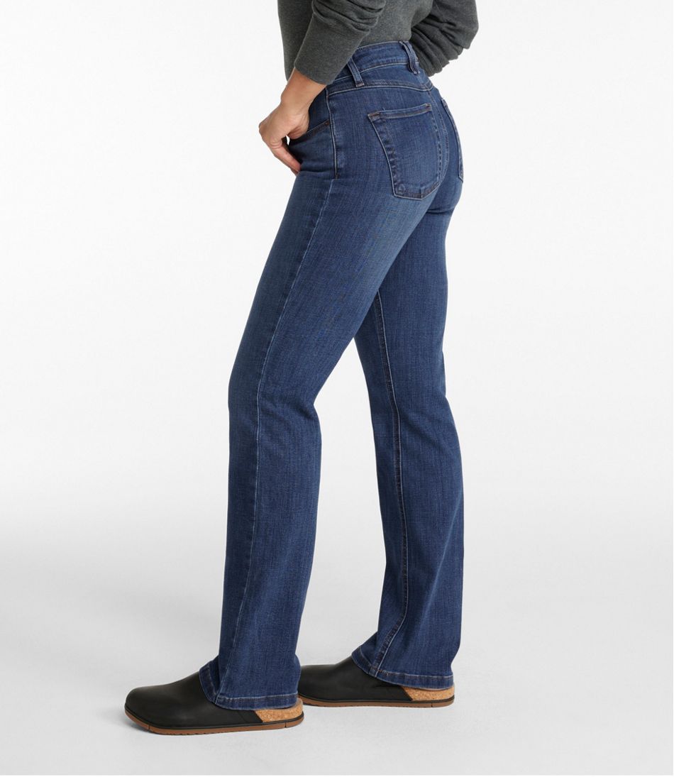 Women's BeanFlex® Jeans, Mid-Rise Bootcut L.L.Bean Featured