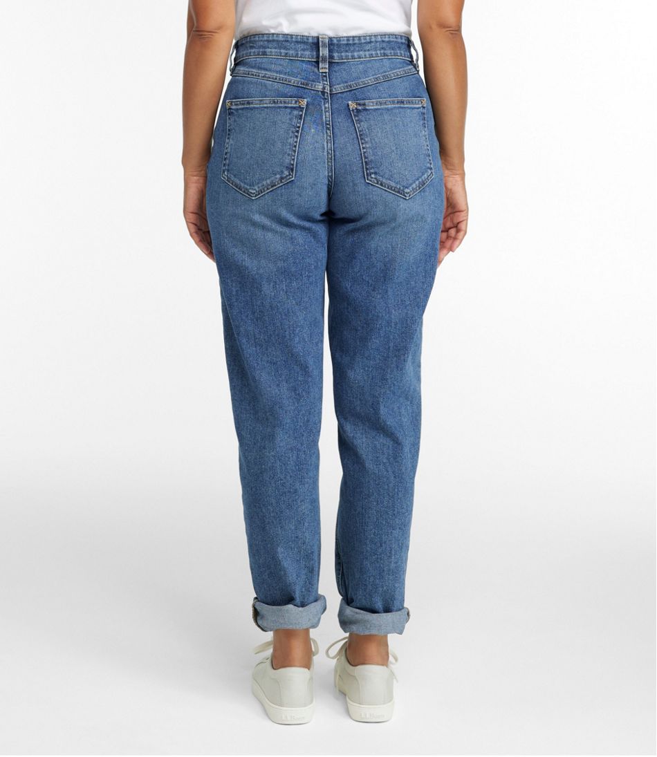 Women's 207 Vintage Jeans, High-Rise Boyfriend L.L.Bean Best Seller